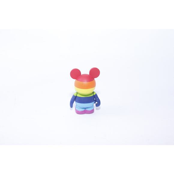 VV Vinylmation, Mickey Mouse, Rainbow Mouse, PVC Figure, 3", Disney Store, Brigh - Picture 2 of 3